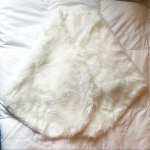 Faux Fur Shawl/Wrap
